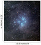 Pleiades Surrounded Dust and Wall Decal