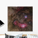 Lagoon Nebula and Trifid Wall Decal