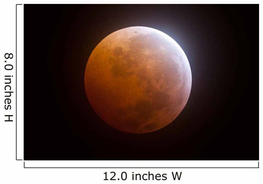 Lunar Eclipse Wall Decal Design 1