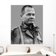 Vector Portrait Lieutenant General Wall Decal
