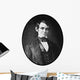 Vector Portrait Young Abraham Wall Decal