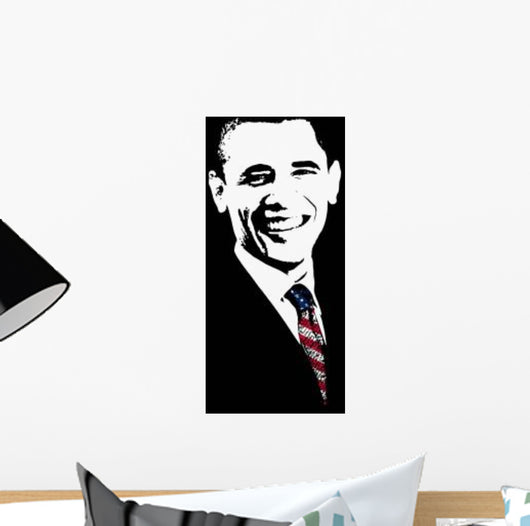 Vector Artwork President Barack Wall Decal