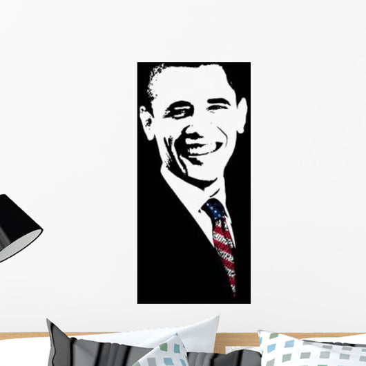 Vector Artwork President Barack Wall Decal