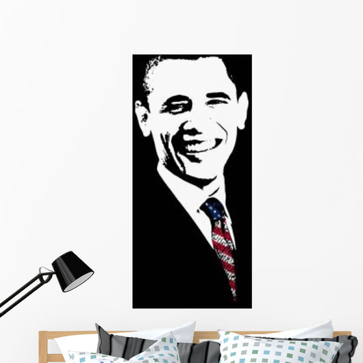 Vector Artwork President Barack Wall Decal