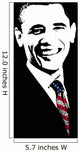 Vector Artwork President Barack Wall Decal