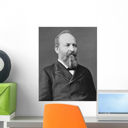 Digitally Restored Vector Portrait Wall Decal Design 69