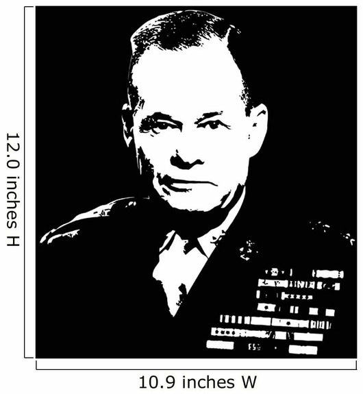 Vector Artwork Lieutenant General Wall Decal