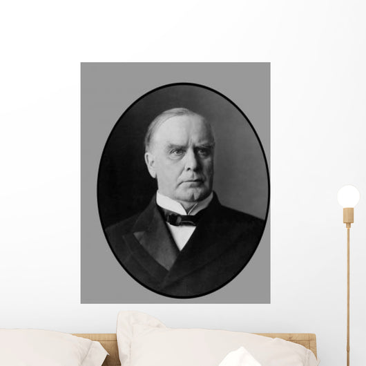 Vector Portrait President William Wall Decal Design 2