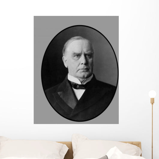 Vector Portrait President William Wall Decal Design 2