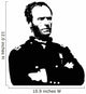 General Sherman Vector Portrait Wall Decal