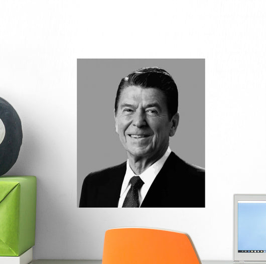 Vector Portrait Ronald Reagan Wall Decal