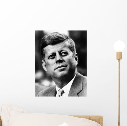 Vector Portrait John F Wall Decal Design 1