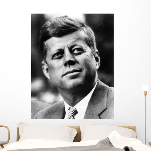 Vector Portrait John F Wall Decal Design 1