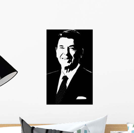 Vector Portrait President Ronald Wall Decal