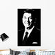 Vector Portrait President Ronald Wall Decal