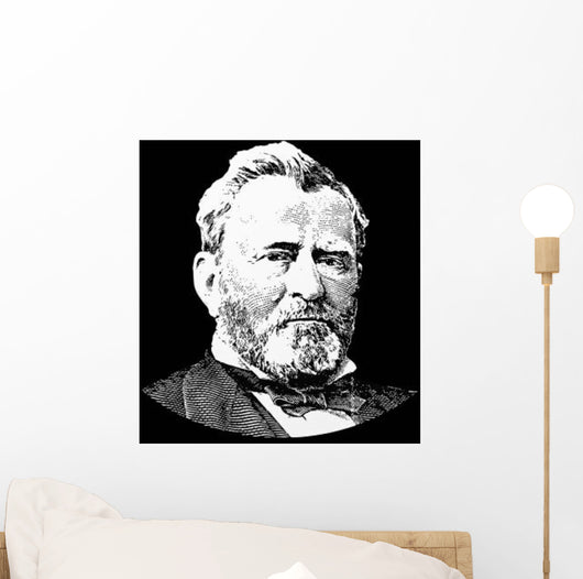 Vector Portrait General Ulysses Wall Decal