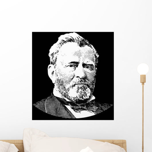 Vector Portrait General Ulysses Wall Decal