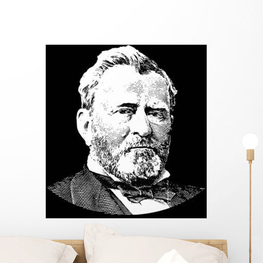 Vector Portrait General Ulysses Wall Decal
