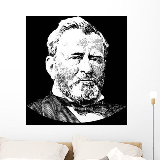 Vector Portrait General Ulysses Wall Decal