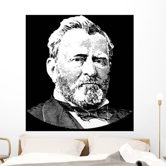 Vector Portrait General Ulysses Wall Decal