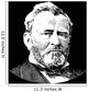 Vector Portrait General Ulysses Wall Decal