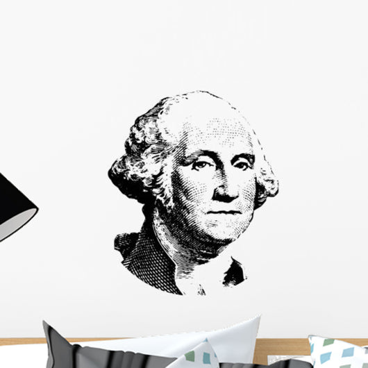 Vector Artwork George Washington Wall Decal