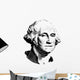 Vector Artwork George Washington Wall Decal
