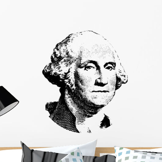 Vector Artwork George Washington Wall Decal