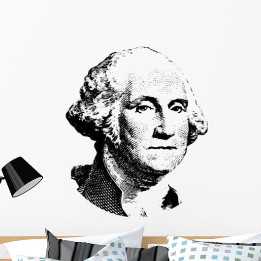 Vector Artwork George Washington Wall Decal