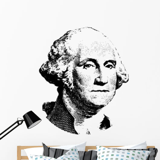 Vector Artwork George Washington Wall Decal