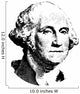 Vector Artwork George Washington Wall Decal