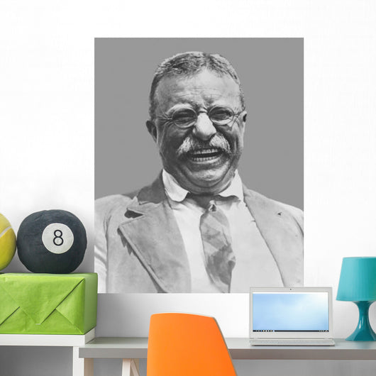 Digitally Restored Vector Portrait Wall Decal Design 68