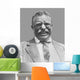 Digitally Restored Vector Portrait Wall Decal Design 68