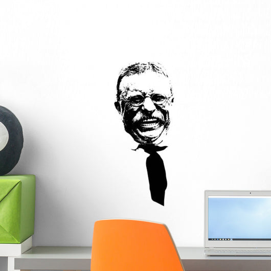 Vector Artwork Theodore Roosevelt Wall Decal