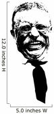 Vector Artwork Theodore Roosevelt Wall Decal