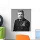 Digitally Restored Vector Portrait Wall Decal Design 67