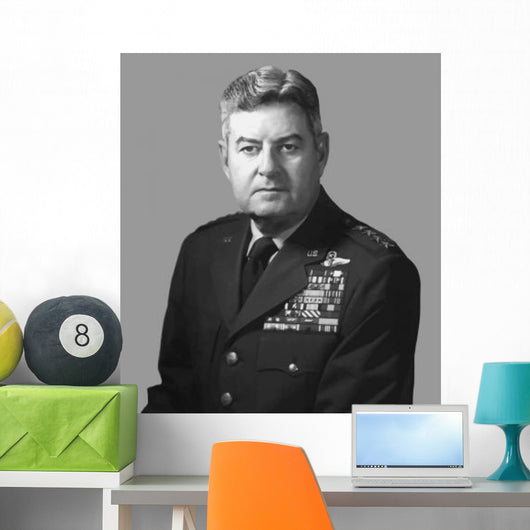 Digitally Restored Vector Portrait Wall Decal Design 67