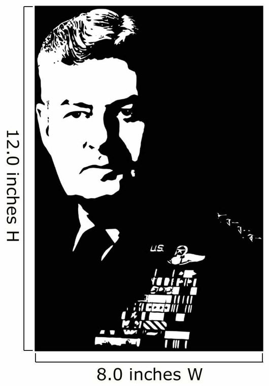 General Curtis Lemay Vector Wall Decal