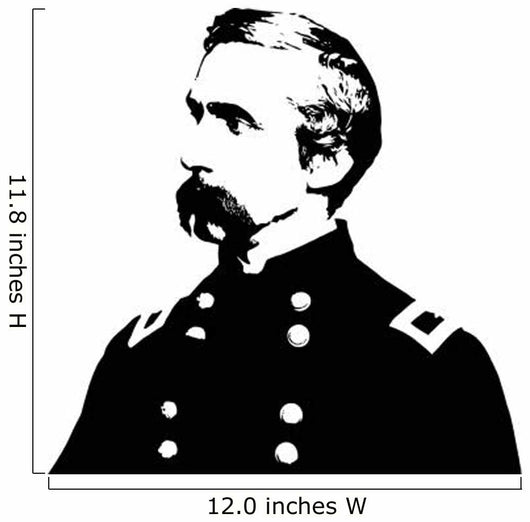 Joshua L Chamberlain Vector Wall Decal Design 2