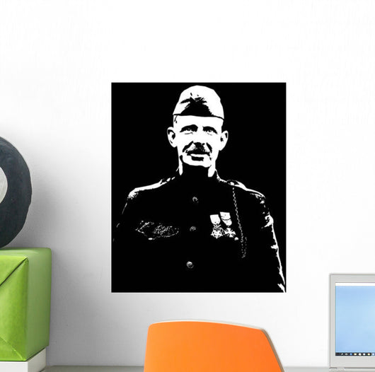 Vector Artwork Sergeant Alvin Wall Decal