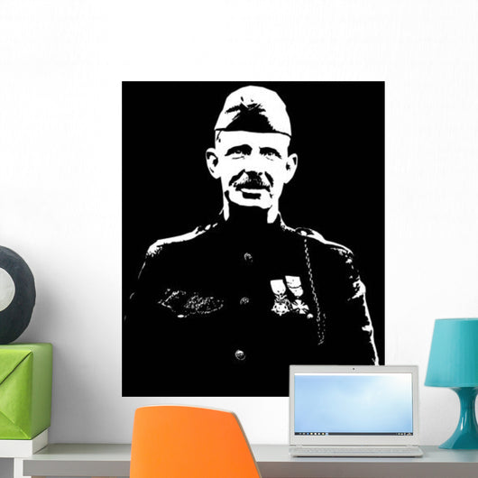 Vector Artwork Sergeant Alvin Wall Decal