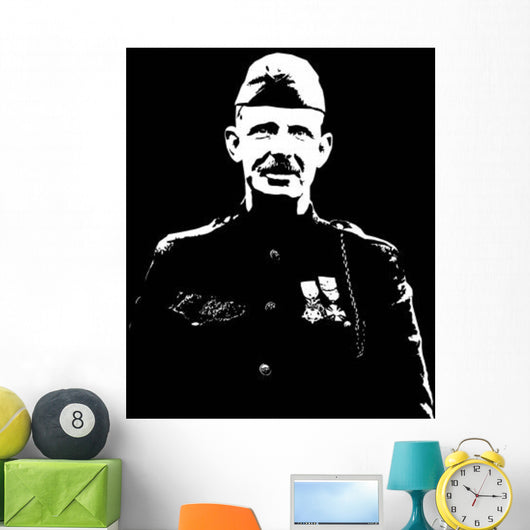 Vector Artwork Sergeant Alvin Wall Decal