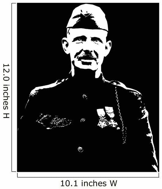 Vector Artwork Sergeant Alvin Wall Decal