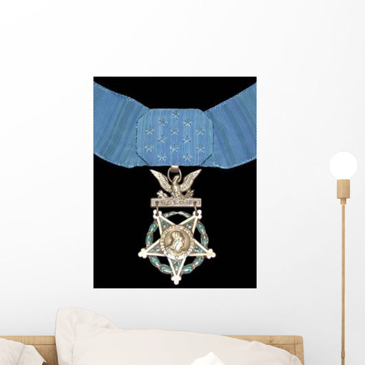 Vector Illustration Medal Honor Wall Decal