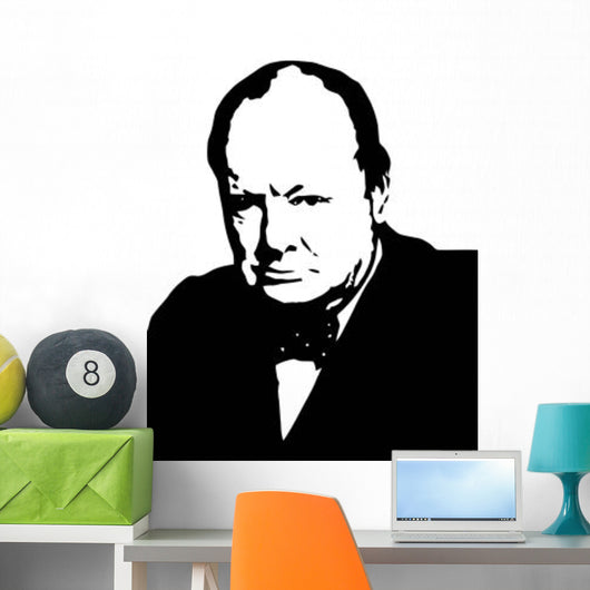 Vector Illustration Sir Winston Wall Decal