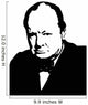 Vector Illustration Sir Winston Wall Decal