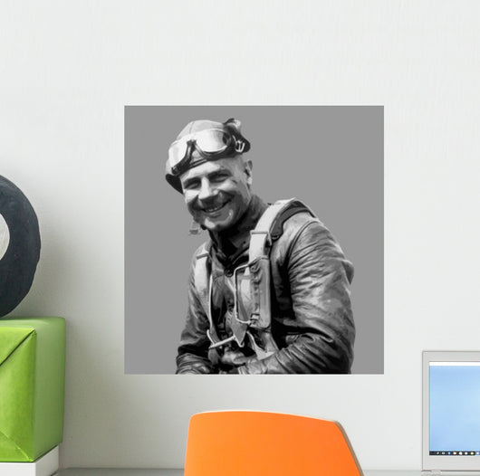 Digitally Restored Vector Portrait Wall Decal Design 66