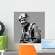 Digitally Restored Vector Portrait Wall Decal Design 66