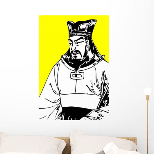 Vector Illustration Sun Tzu Wall Decal