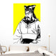 Vector Illustration Sun Tzu Wall Decal